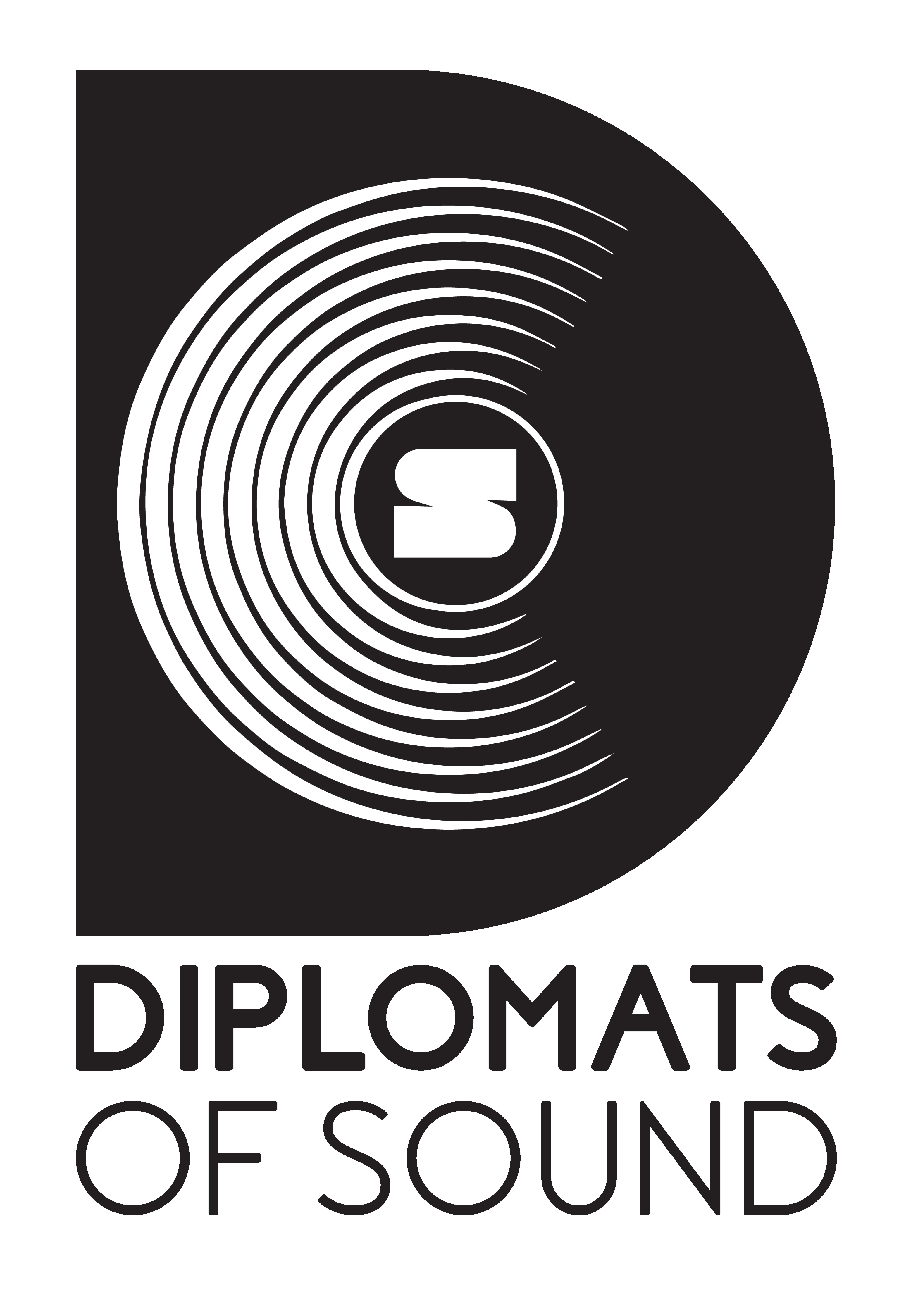 FINAL DOS logo black transparent Diplomats of Sound